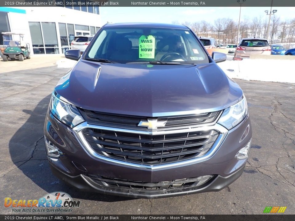 2019 Chevrolet Equinox LT AWD Storm Blue Metallic / Jet Black Photo #13