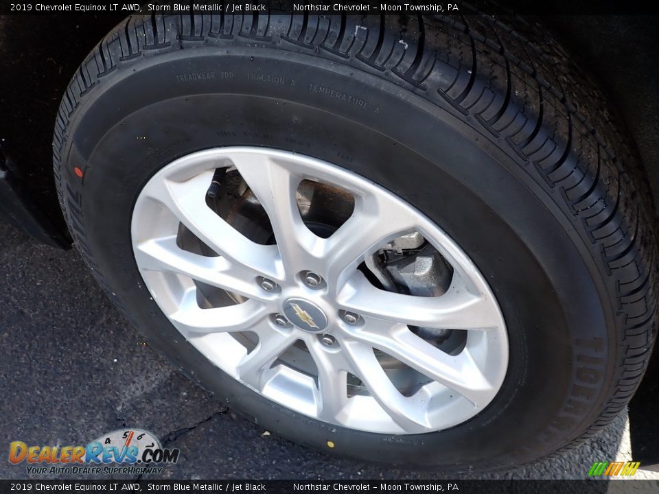 2019 Chevrolet Equinox LT AWD Storm Blue Metallic / Jet Black Photo #14