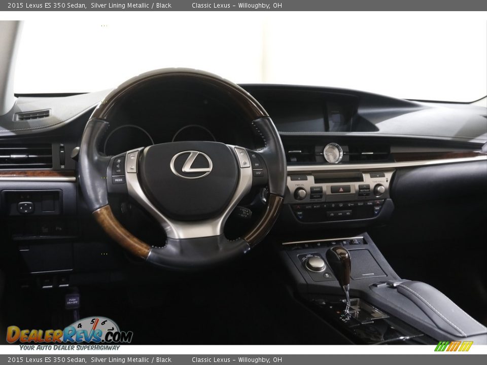 2015 Lexus ES 350 Sedan Silver Lining Metallic / Black Photo #6