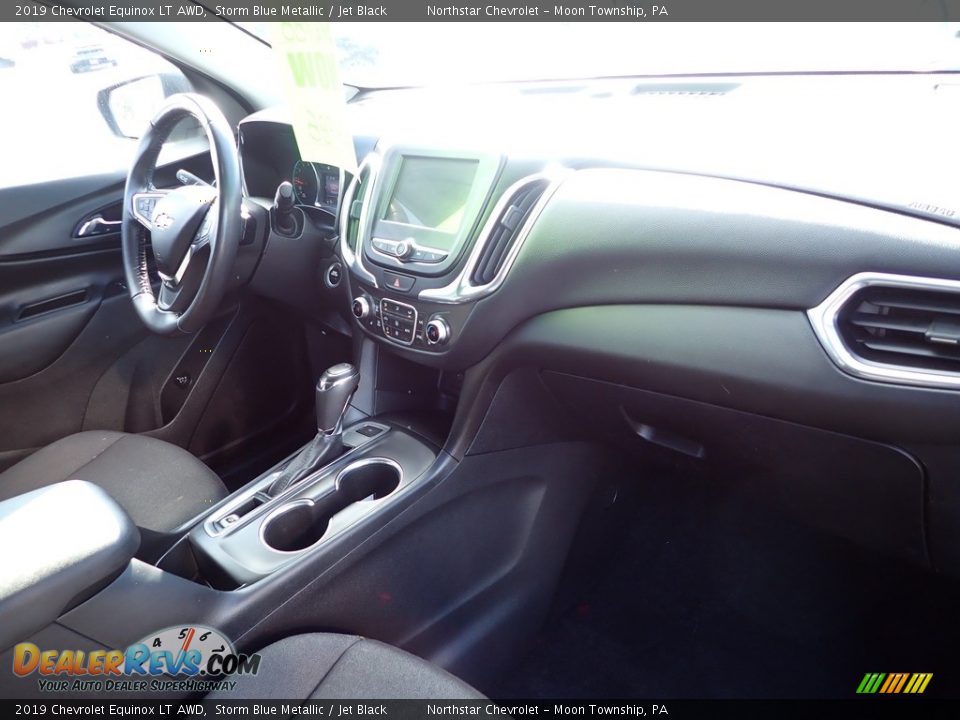 2019 Chevrolet Equinox LT AWD Storm Blue Metallic / Jet Black Photo #16