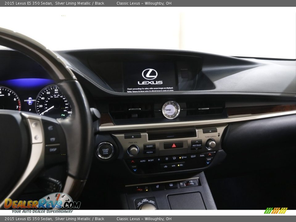 2015 Lexus ES 350 Sedan Silver Lining Metallic / Black Photo #9