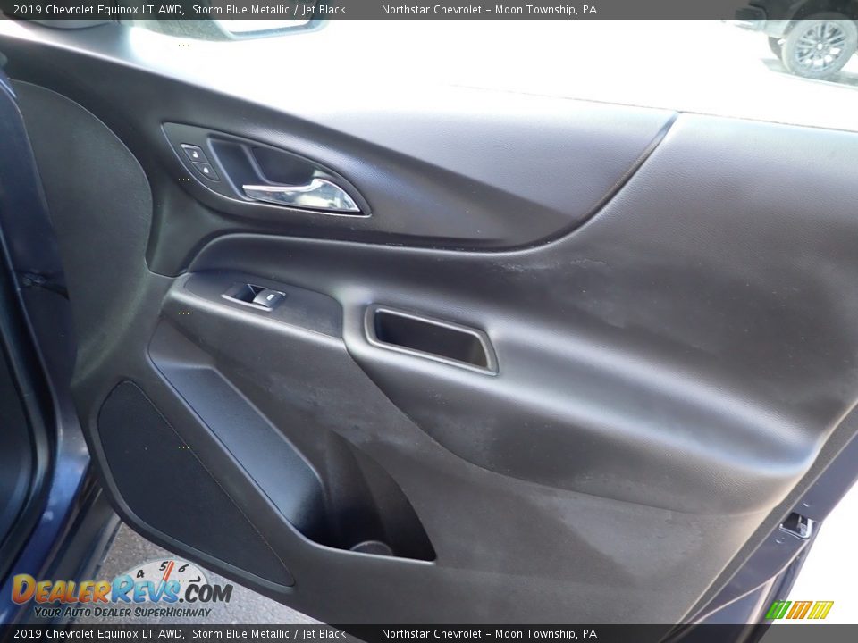 2019 Chevrolet Equinox LT AWD Storm Blue Metallic / Jet Black Photo #17