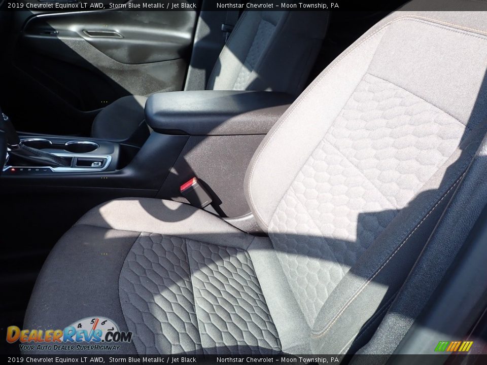 2019 Chevrolet Equinox LT AWD Storm Blue Metallic / Jet Black Photo #20