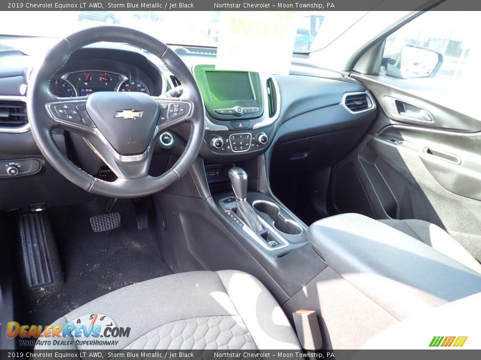 2019 Chevrolet Equinox LT AWD Storm Blue Metallic / Jet Black Photo #22