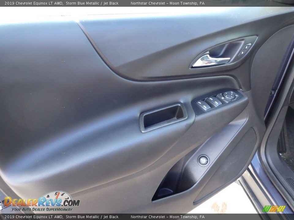 2019 Chevrolet Equinox LT AWD Storm Blue Metallic / Jet Black Photo #24