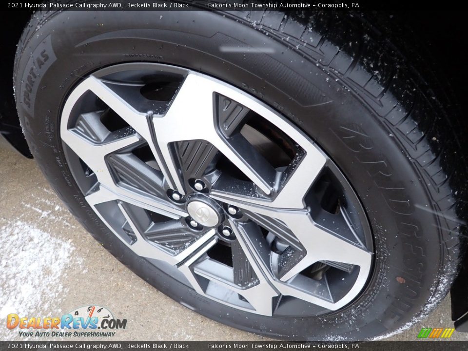 2021 Hyundai Palisade Calligraphy AWD Wheel Photo #10