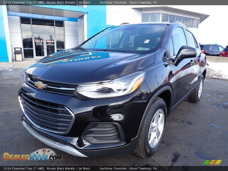 2019 Chevrolet Trax LT AWD Mosaic Black Metallic / Jet Black Photo #2