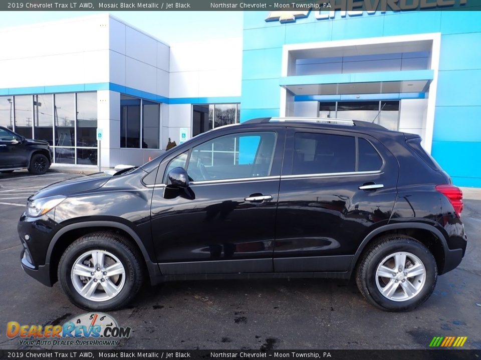 2019 Chevrolet Trax LT AWD Mosaic Black Metallic / Jet Black Photo #3