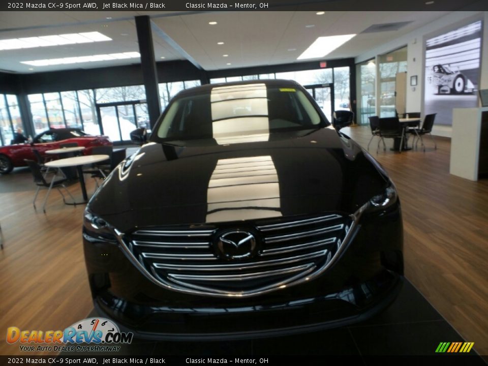 2022 Mazda CX-9 Sport AWD Jet Black Mica / Black Photo #2