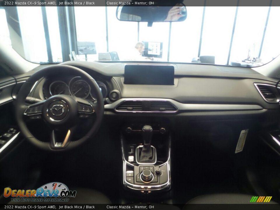 2022 Mazda CX-9 Sport AWD Jet Black Mica / Black Photo #3