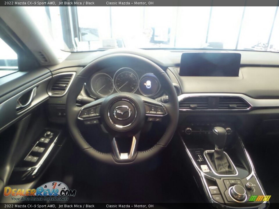2022 Mazda CX-9 Sport AWD Jet Black Mica / Black Photo #4