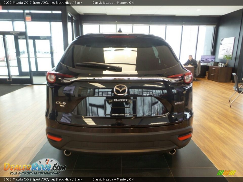 2022 Mazda CX-9 Sport AWD Jet Black Mica / Black Photo #5