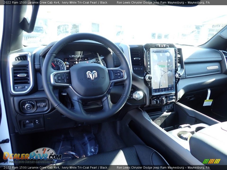 Front Seat of 2022 Ram 1500 Laramie Crew Cab 4x4 Photo #12