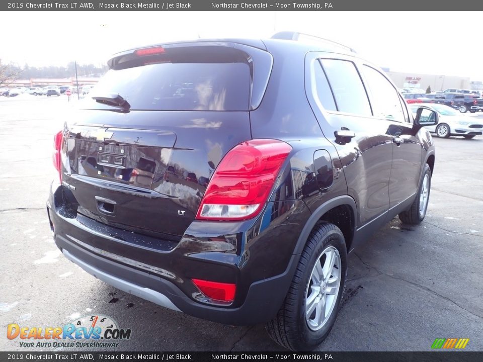 2019 Chevrolet Trax LT AWD Mosaic Black Metallic / Jet Black Photo #8