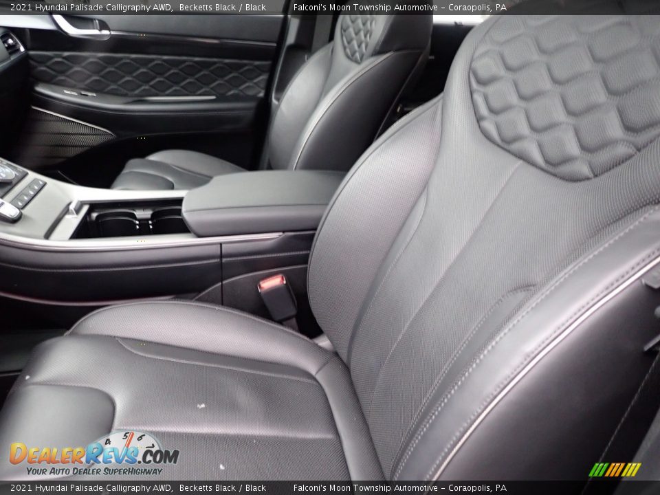 Front Seat of 2021 Hyundai Palisade Calligraphy AWD Photo #19