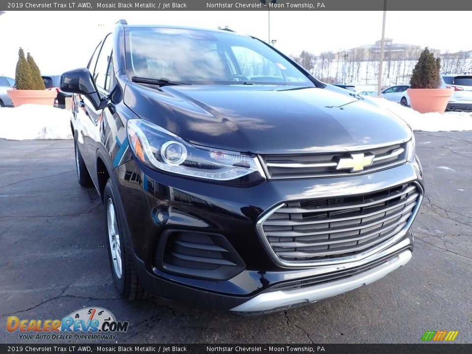 2019 Chevrolet Trax LT AWD Mosaic Black Metallic / Jet Black Photo #12