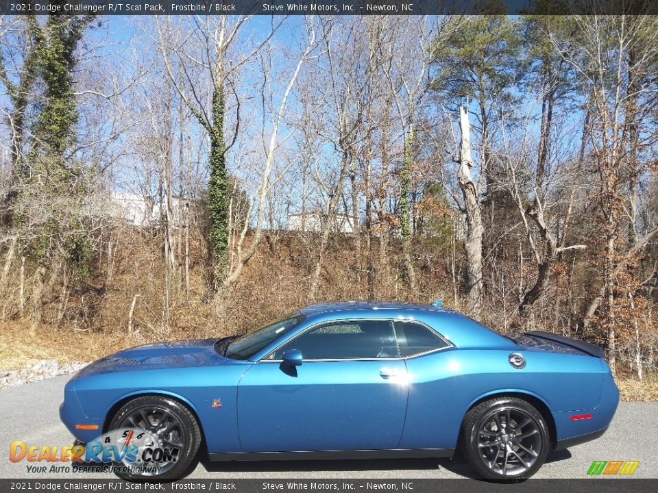 2021 Dodge Challenger R/T Scat Pack Frostbite / Black Photo #1