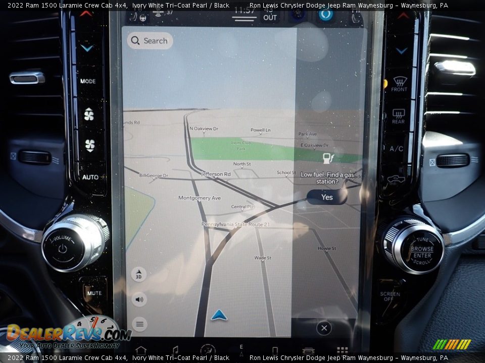 Navigation of 2022 Ram 1500 Laramie Crew Cab 4x4 Photo #18