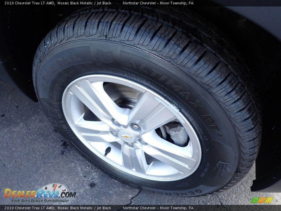 2019 Chevrolet Trax LT AWD Mosaic Black Metallic / Jet Black Photo #14