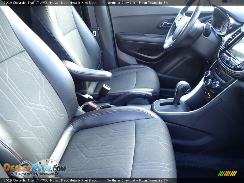 2019 Chevrolet Trax LT AWD Mosaic Black Metallic / Jet Black Photo #15