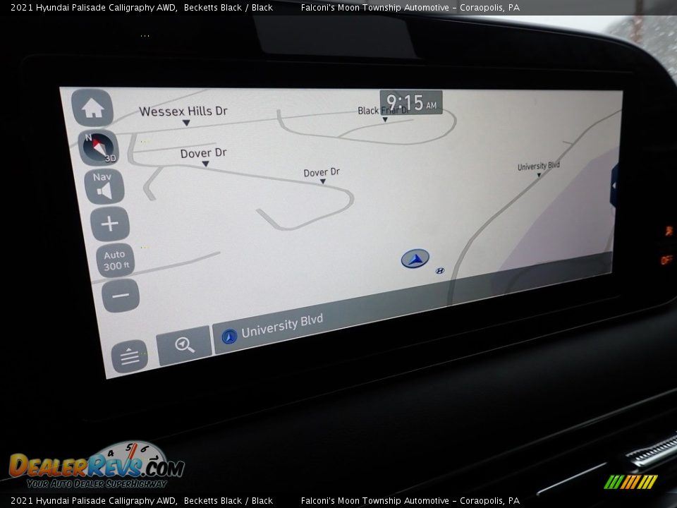 Navigation of 2021 Hyundai Palisade Calligraphy AWD Photo #25