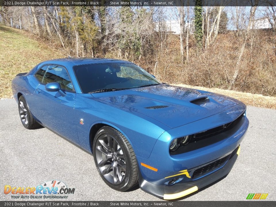 2021 Dodge Challenger R/T Scat Pack Frostbite / Black Photo #4