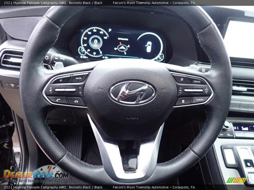 2021 Hyundai Palisade Calligraphy AWD Steering Wheel Photo #27