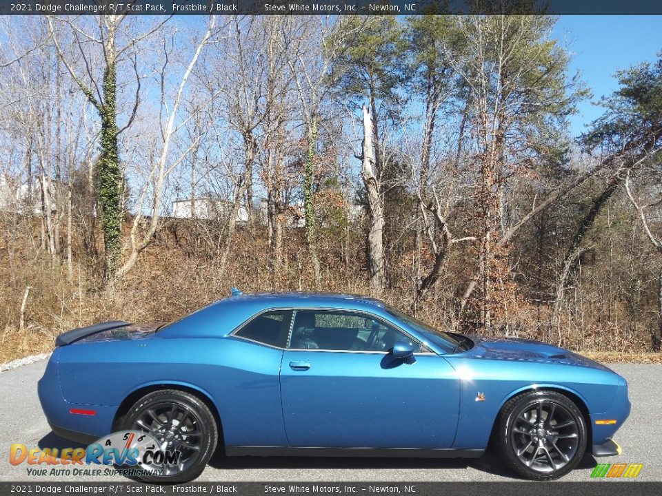 2021 Dodge Challenger R/T Scat Pack Frostbite / Black Photo #5