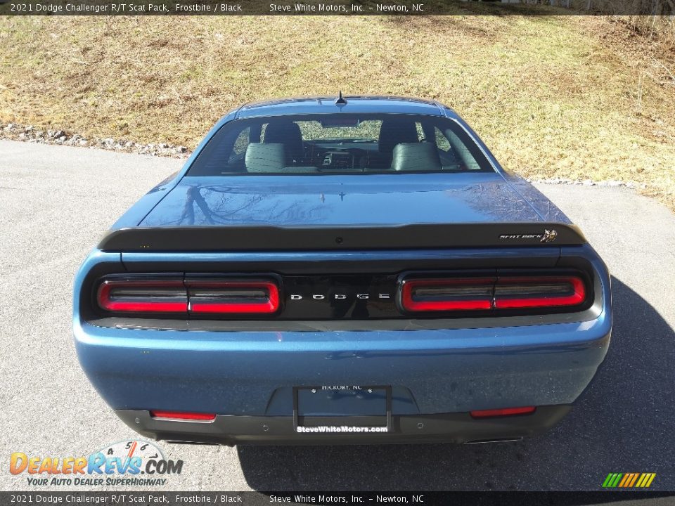 2021 Dodge Challenger R/T Scat Pack Frostbite / Black Photo #7