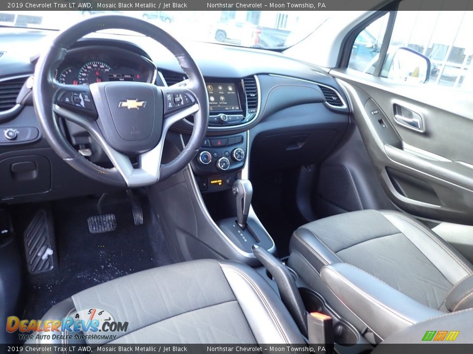 2019 Chevrolet Trax LT AWD Mosaic Black Metallic / Jet Black Photo #22
