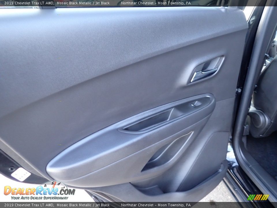 2019 Chevrolet Trax LT AWD Mosaic Black Metallic / Jet Black Photo #23