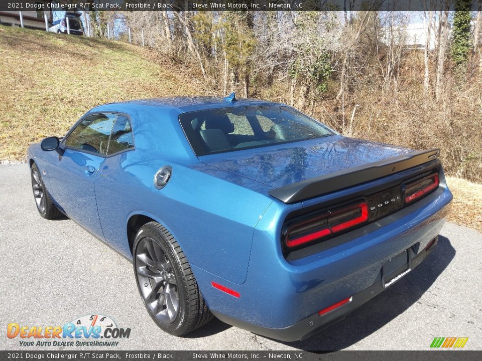 2021 Dodge Challenger R/T Scat Pack Frostbite / Black Photo #8