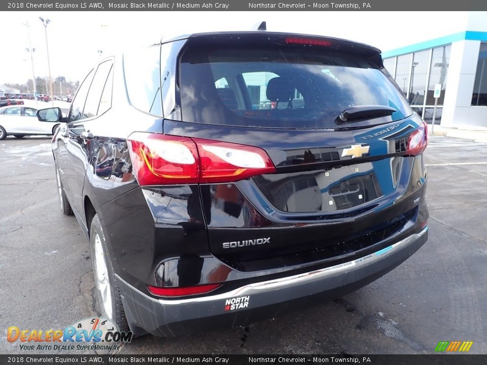 2018 Chevrolet Equinox LS AWD Mosaic Black Metallic / Medium Ash Gray Photo #5