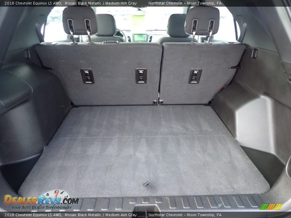 2018 Chevrolet Equinox LS AWD Mosaic Black Metallic / Medium Ash Gray Photo #7
