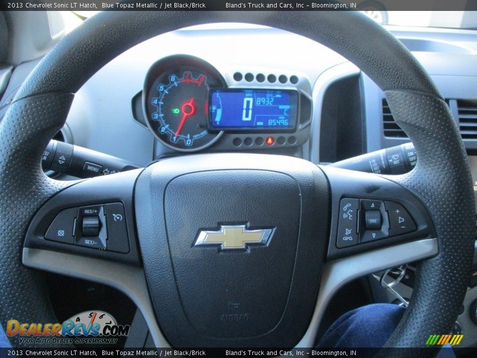 2013 Chevrolet Sonic LT Hatch Steering Wheel Photo #12