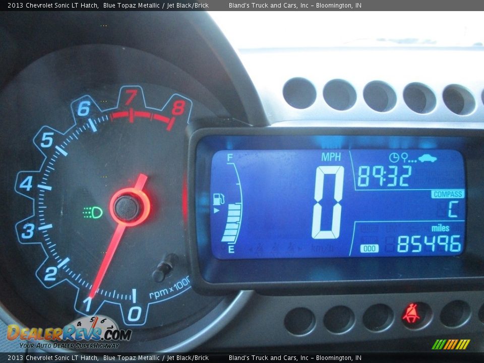 2013 Chevrolet Sonic LT Hatch Gauges Photo #13