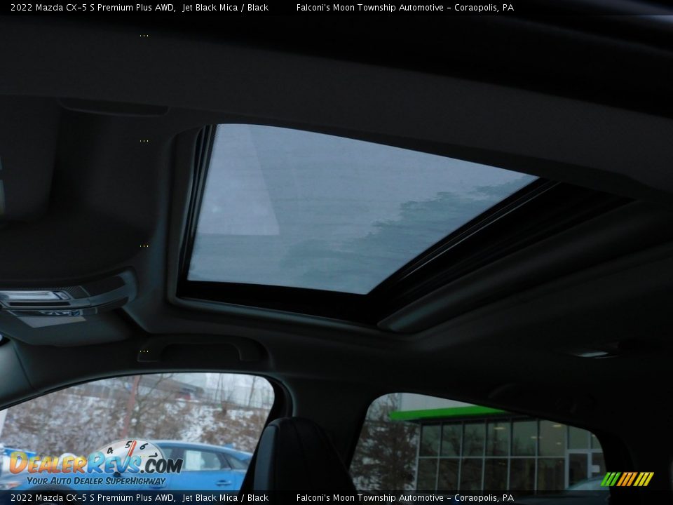 2022 Mazda CX-5 S Premium Plus AWD Jet Black Mica / Black Photo #16