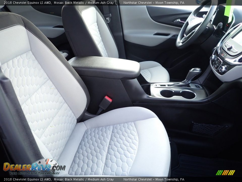2018 Chevrolet Equinox LS AWD Mosaic Black Metallic / Medium Ash Gray Photo #15