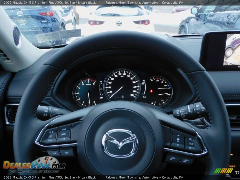 2022 Mazda CX-5 S Premium Plus AWD Steering Wheel Photo #20