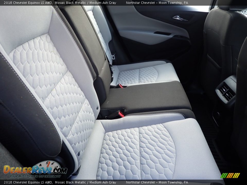 2018 Chevrolet Equinox LS AWD Mosaic Black Metallic / Medium Ash Gray Photo #18