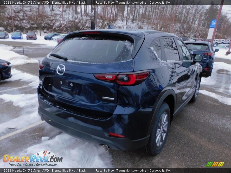 2022 Mazda CX-5 S Select AWD Eternal Blue Mica / Black Photo #2