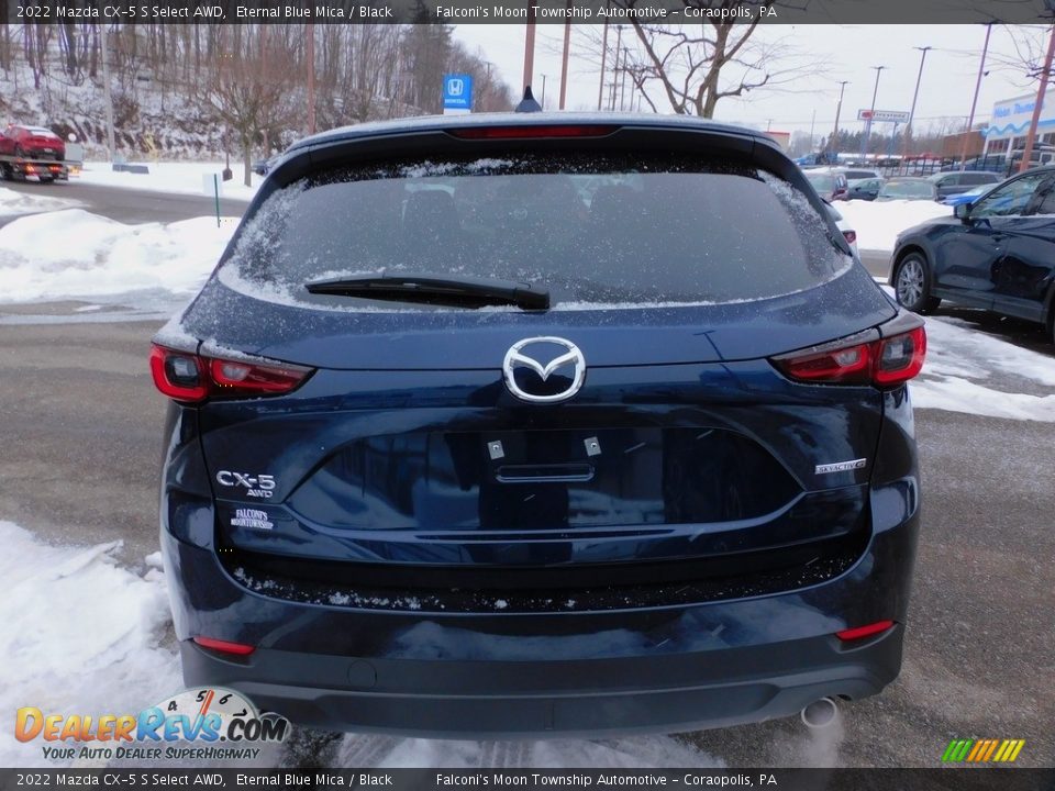 2022 Mazda CX-5 S Select AWD Eternal Blue Mica / Black Photo #3