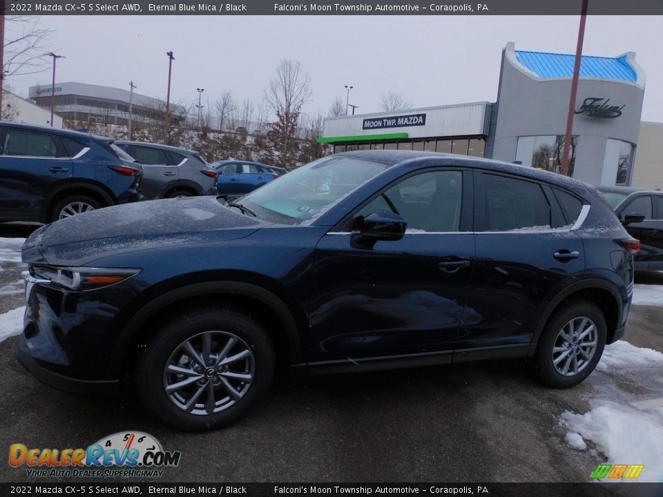 2022 Mazda CX-5 S Select AWD Eternal Blue Mica / Black Photo #6