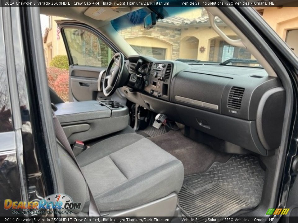 2014 Chevrolet Silverado 2500HD LT Crew Cab 4x4 Black / Light Titanium/Dark Titanium Photo #5