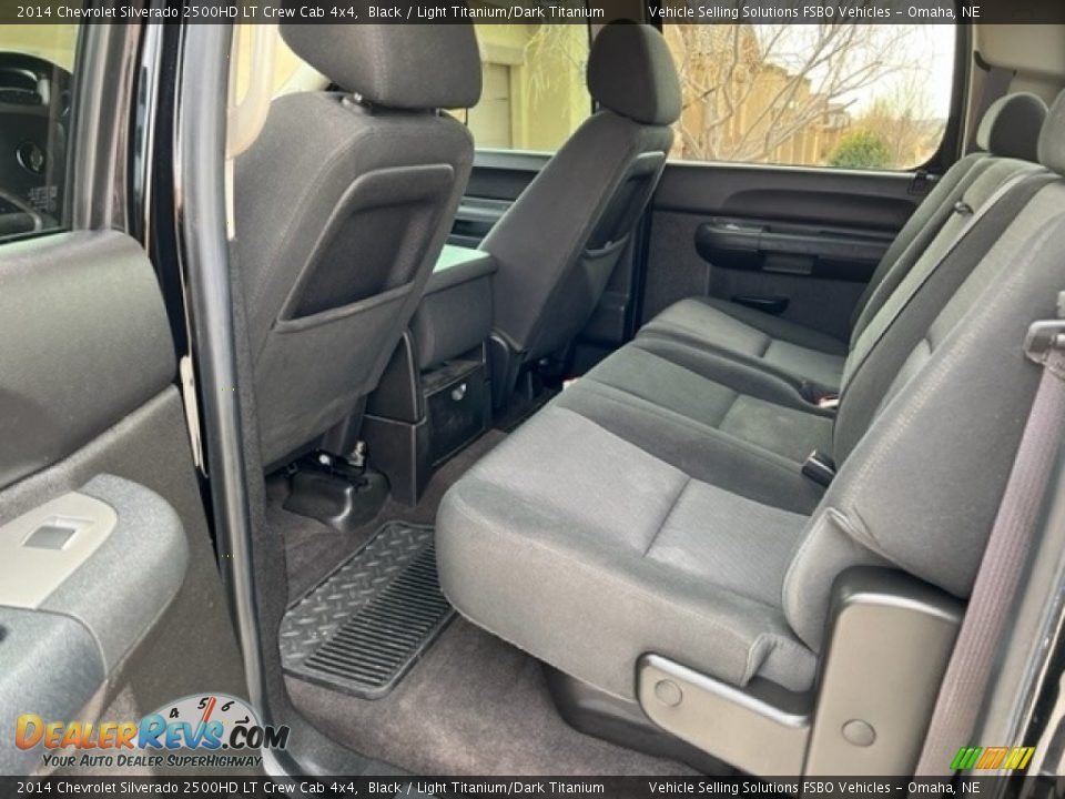 2014 Chevrolet Silverado 2500HD LT Crew Cab 4x4 Black / Light Titanium/Dark Titanium Photo #7