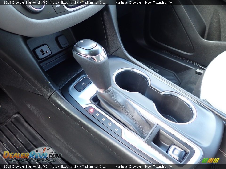 2018 Chevrolet Equinox LS AWD Mosaic Black Metallic / Medium Ash Gray Photo #25