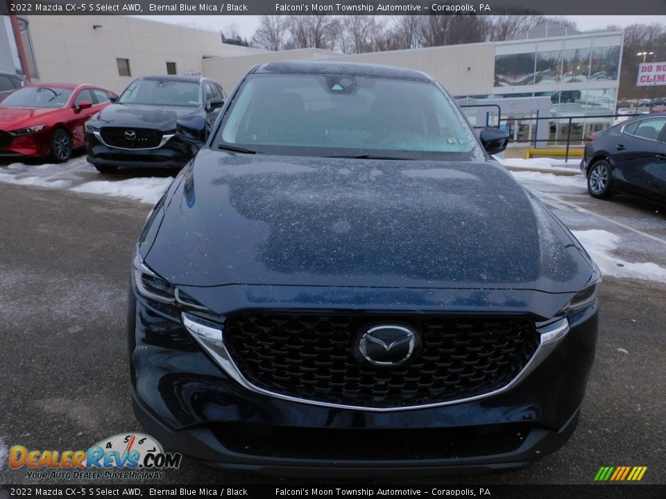 2022 Mazda CX-5 S Select AWD Eternal Blue Mica / Black Photo #8