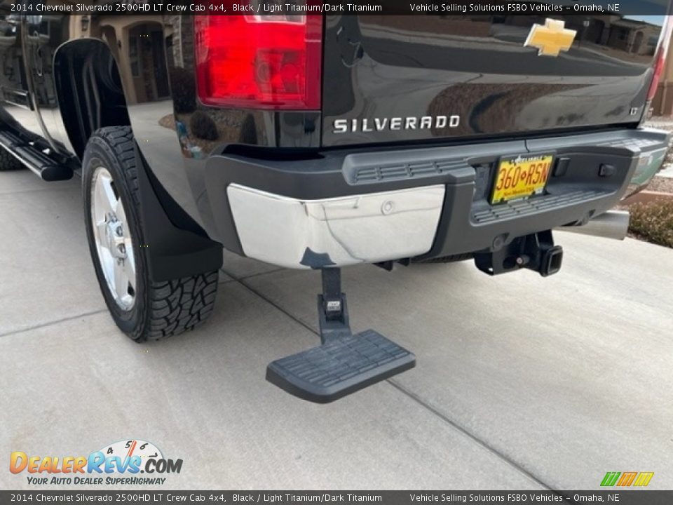 2014 Chevrolet Silverado 2500HD LT Crew Cab 4x4 Black / Light Titanium/Dark Titanium Photo #9