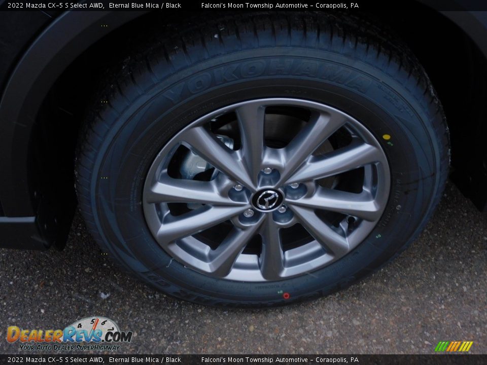 2022 Mazda CX-5 S Select AWD Eternal Blue Mica / Black Photo #10
