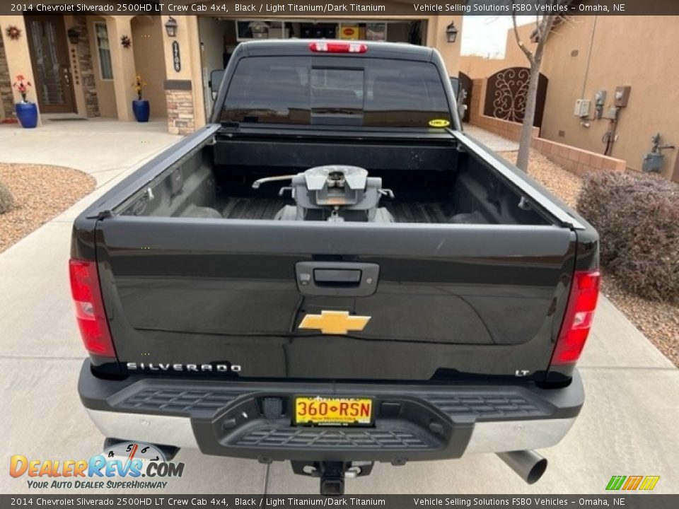 2014 Chevrolet Silverado 2500HD LT Crew Cab 4x4 Black / Light Titanium/Dark Titanium Photo #12